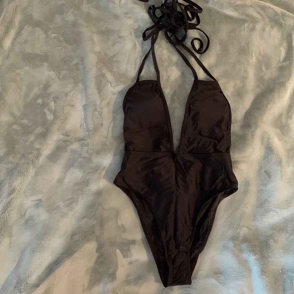 Sexy black one piece